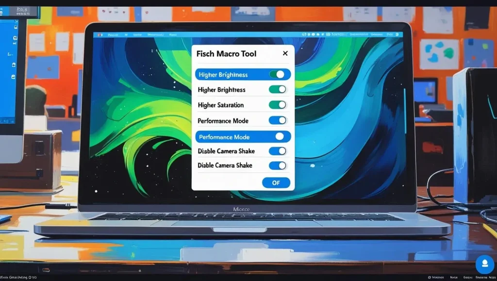 Configure Fisch Macro Settings